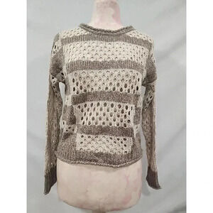 Romeo And Juliet Couture Open Stitch Sweater